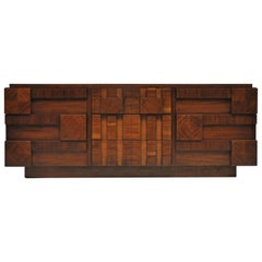 Lane Brutalist Mosaic Dresser