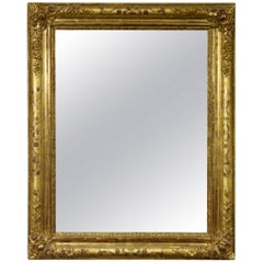 French Charles X Period Giltwood Mirror