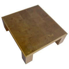 Live Edge Wooden Coffee Table, Europe, 1970s