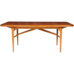 Midcentury Extending Rosewood Dining Table by Robert Heritage for Archie Shine
