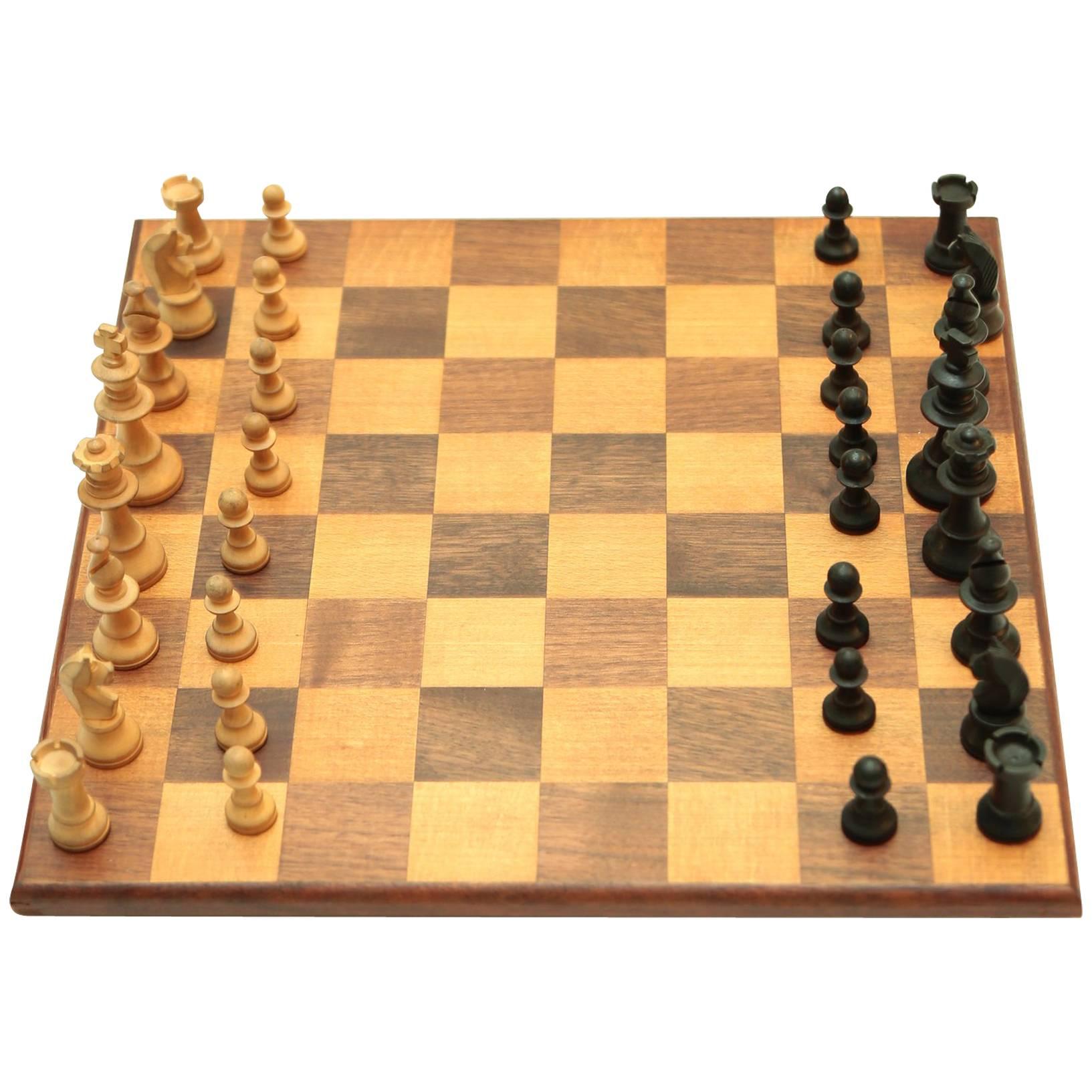 Antique Chess Board
