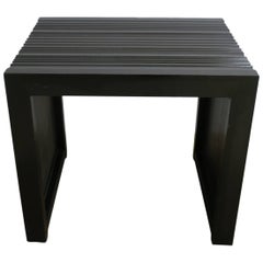 Black Bench or End Table