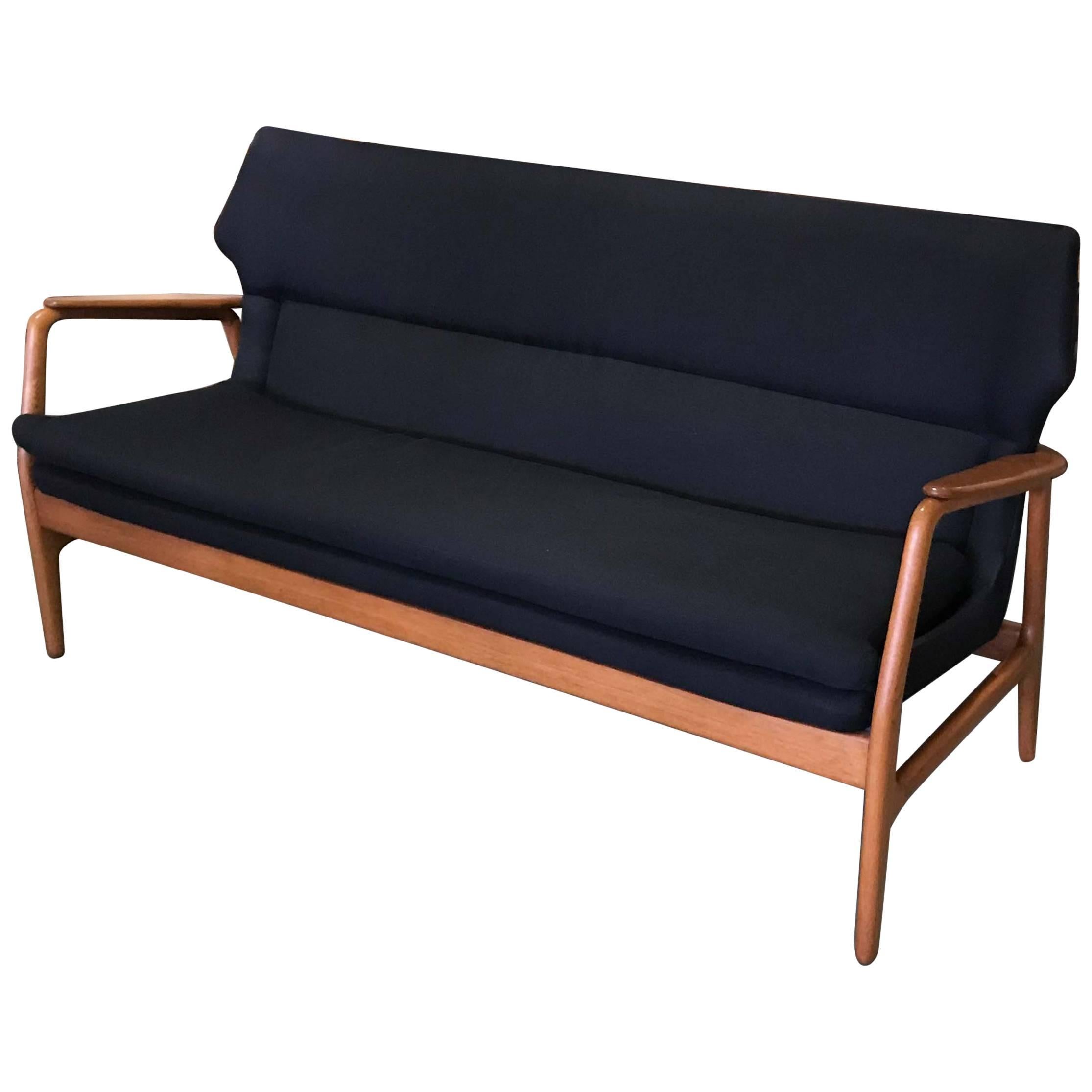 Aksel Bender Madsen Wingback Settee for Bovenkamp