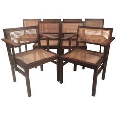  Set of 8 Bauhaus Period Dining Chairs
