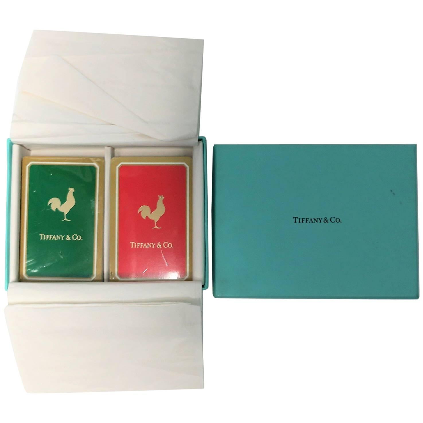Vintage Tiffany & Co. Playing Cards Game Set