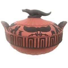 Antique Egyptian Revival Sugar Bowl, circa 1810