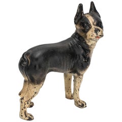 Boston Terrier Dog, Iron Doorstop Door Stop