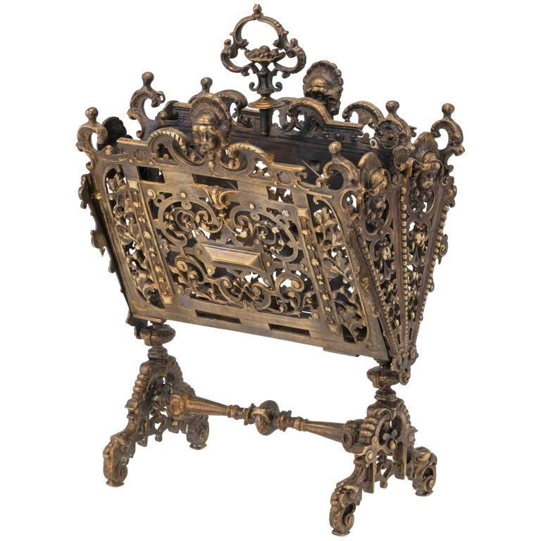 Antique Gilt Bronze Letter Holder For Sale at 1stdibs