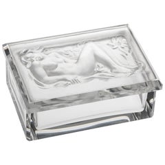 Art Deco Nude Crystal Box