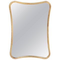 Amazing Gold Gilded Mirror after Gilbert Rodhe for Herman Miller