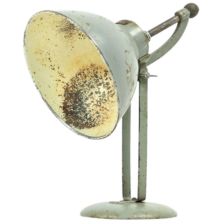 Industrial Table Lamp by BAG Turgi, Switzerland, 1930s