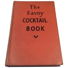 Art Deco Savoy Cocktail Book Very Rare