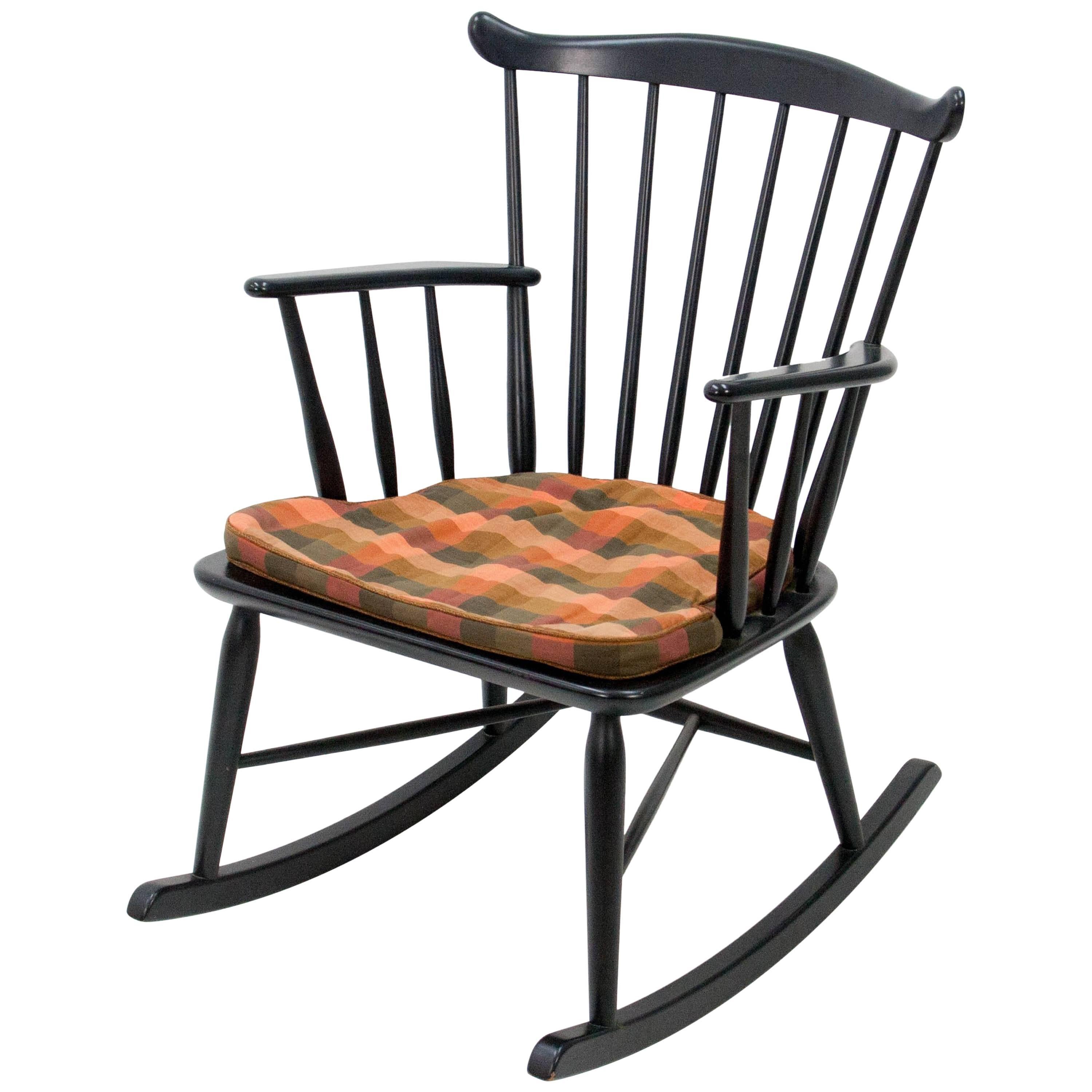 Borge Mogensen Rocking Chair for FDB Møbler, 1950s