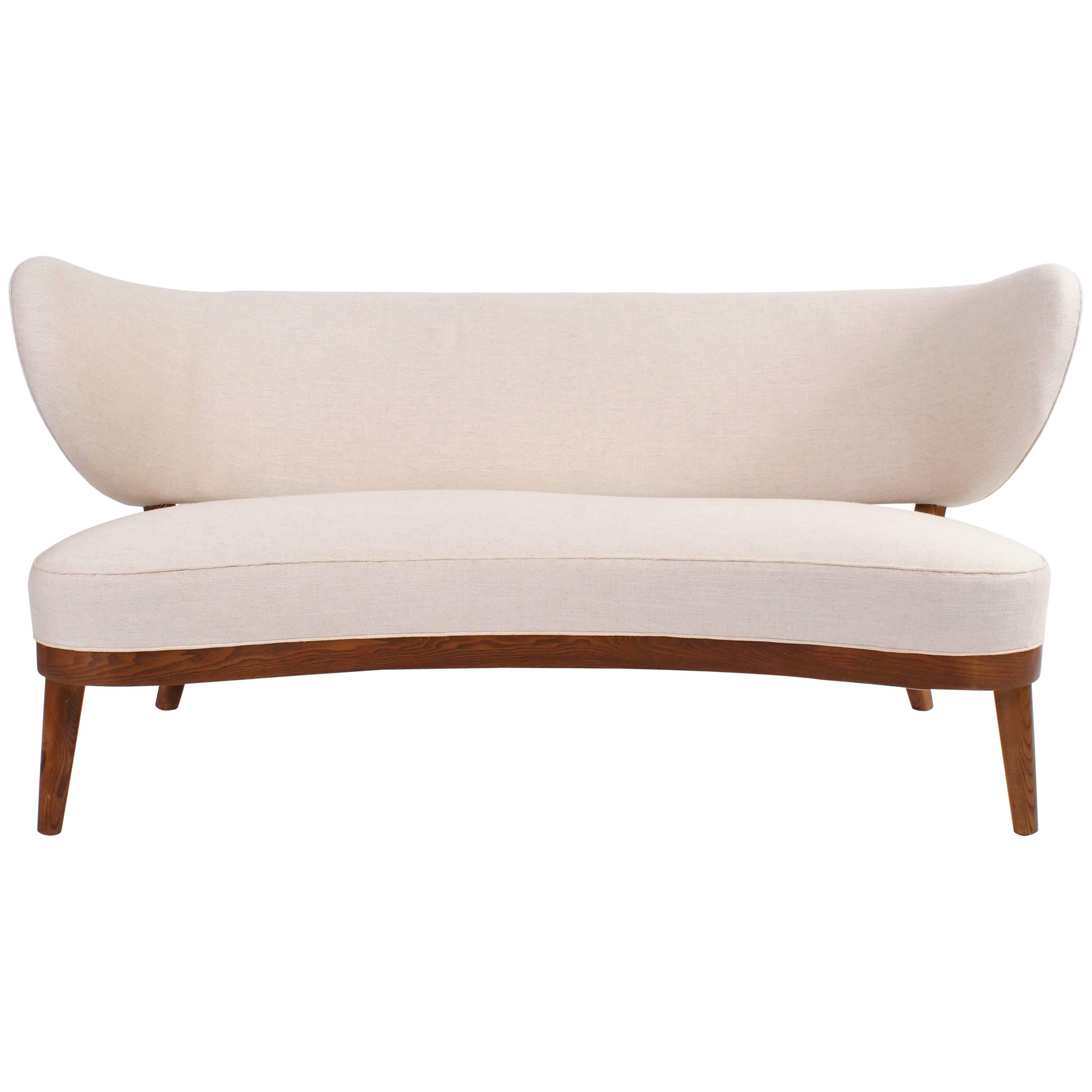 Otto Schulz Sculptural Sofa for Jio Mobler, 1950s For Sale