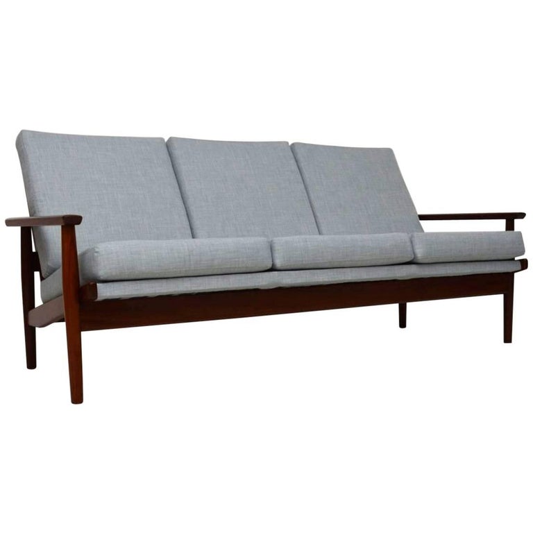 1960s Danish Vintage Sofa In Afromosia