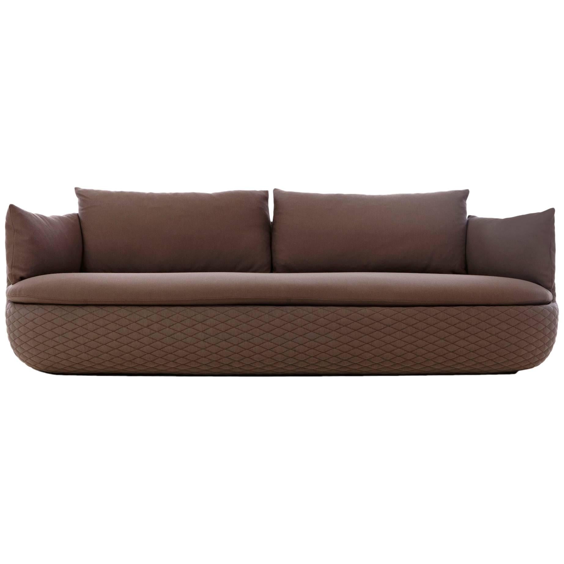 Moooi Bart Sofa in Fabric or Leather For Sale