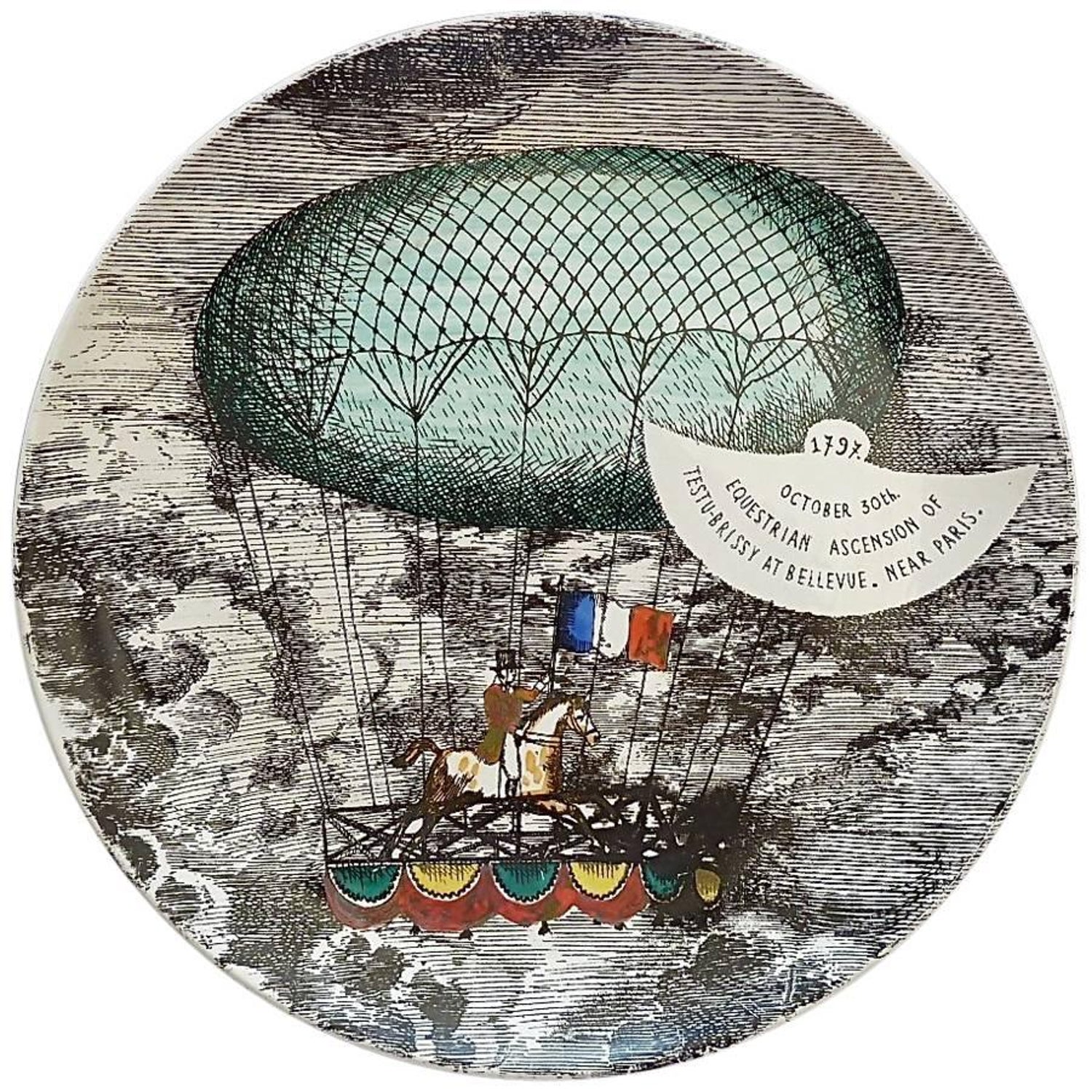 Fornasetti Wall Decorations - 8 For Sale at 1stDibs