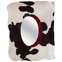 Used "Vaca Pelosa" Mirror Designed by Nestor Perkal for Oscar Maschera