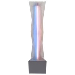 Lucite Light Sculpture from the Estate of Norman Mercer, circa 1980s