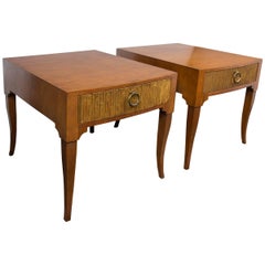Mid-Century Modern End Tables by Baker
