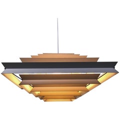 1960s Rare Danish Ceiling Pendant by Lyfa