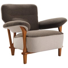 Theo Ruth for Artifort Reupholstered 'Gentleman' Armchair