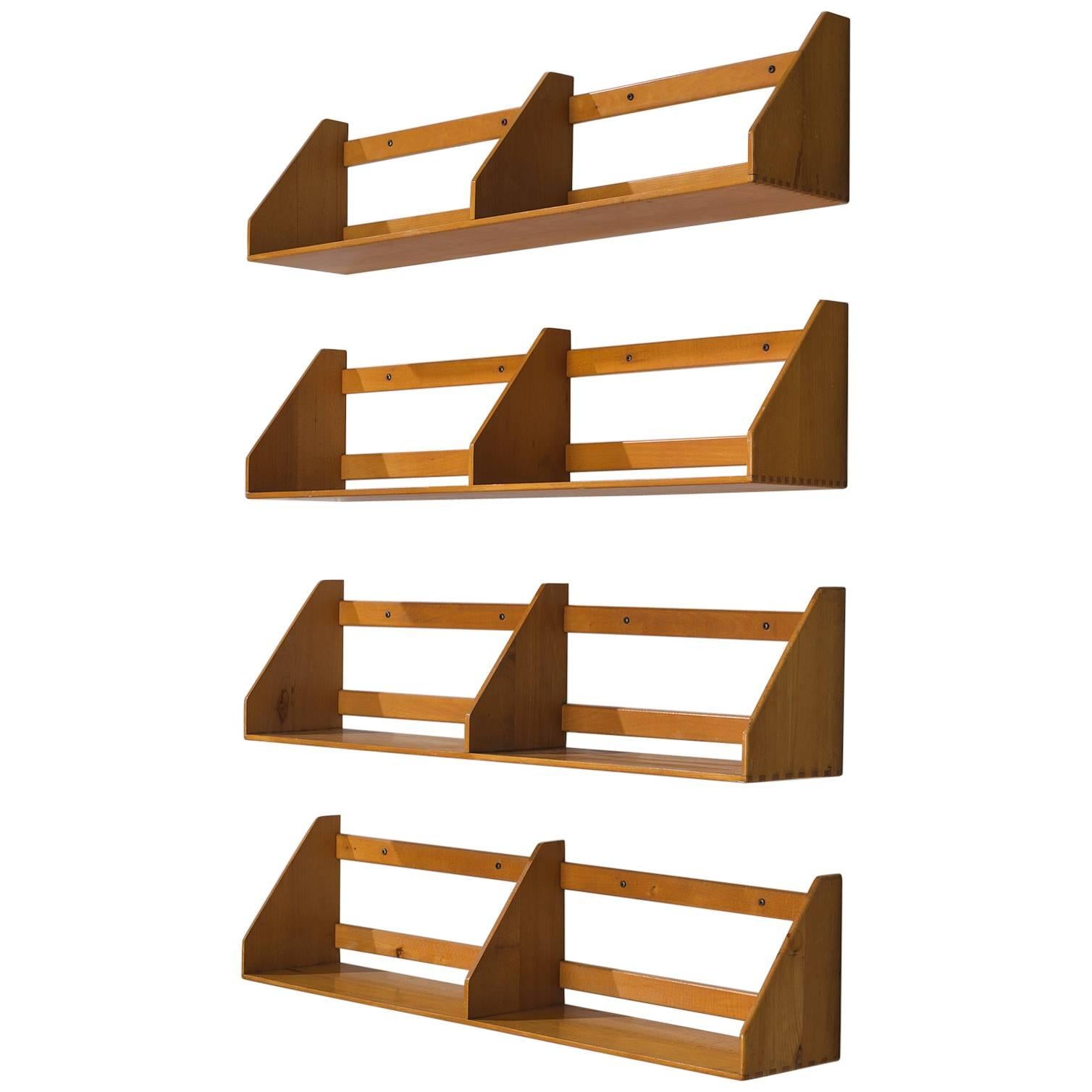 Børge Mogensen WallMounted Bookshelves at 1stDibs