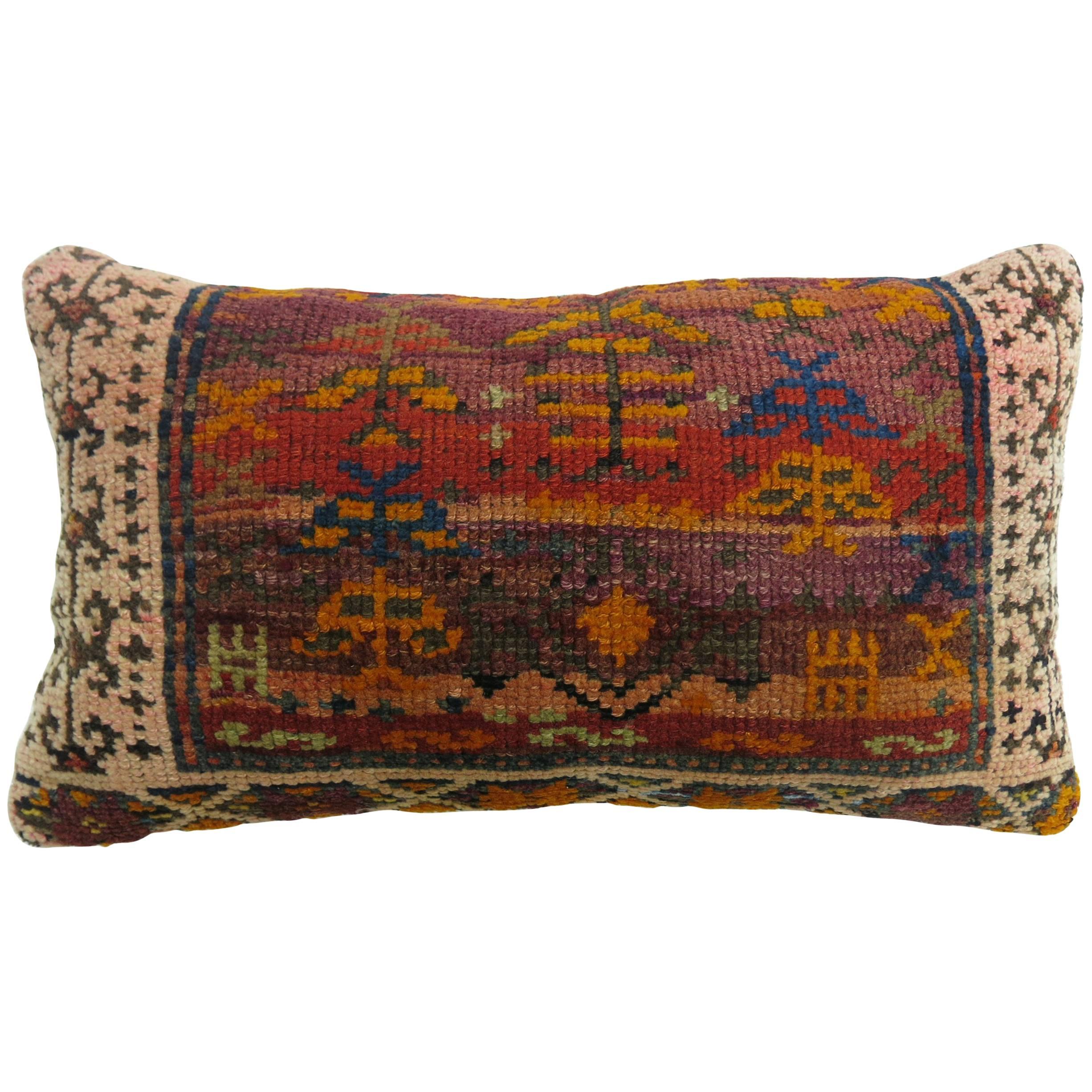 Tribal Vintage Anatolian Rug Pillow