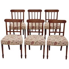 Antique Quality Set of Six Victorian Mahogany Dining Chairs, circa 1850