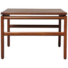 Mid-Century Modern Gunlocke Walnut Side Table, 1960s