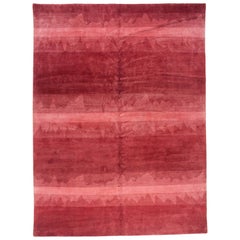 Red Ombre Rug