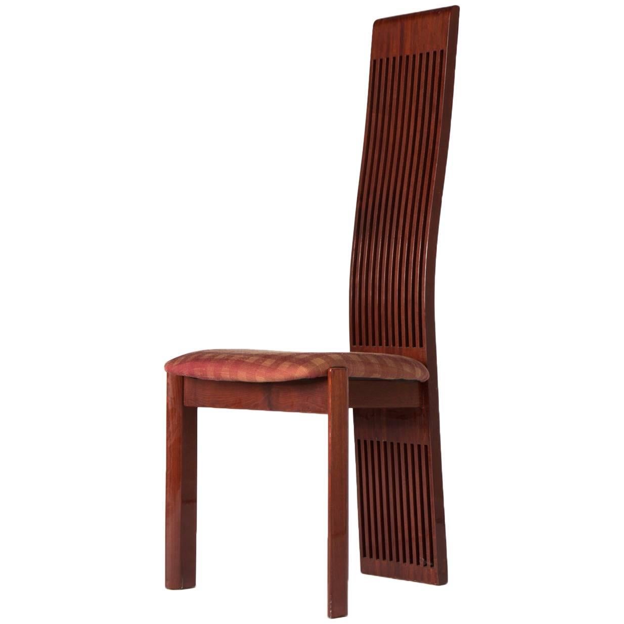 High Back Chair by Pietro Costantini