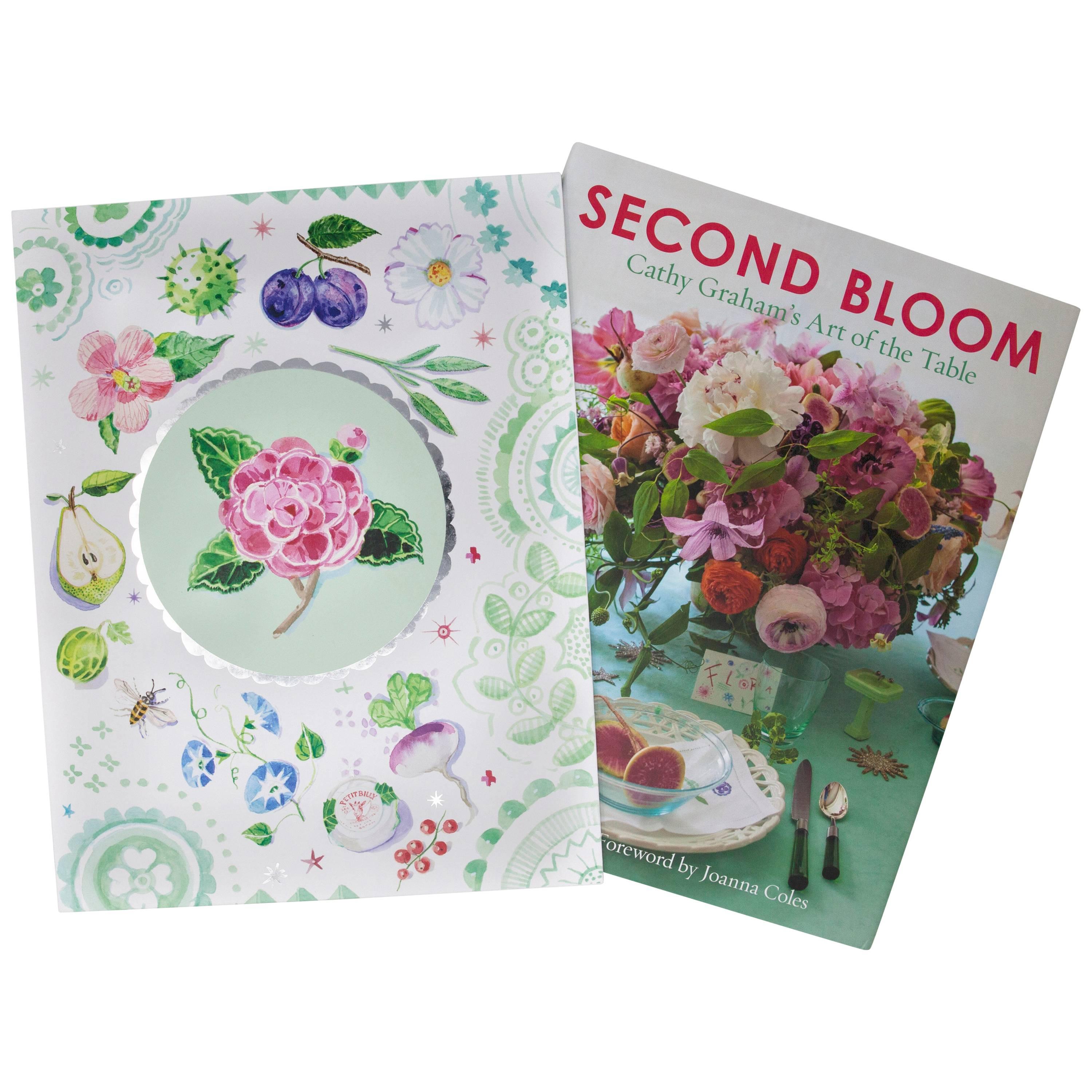 Cathy Graham Custom Designed Slipcase Edition of ‘Second Bloom' For Sale