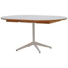 Retro Dining Table Lazy Susan by George Nelson Herman Miller Pedestal