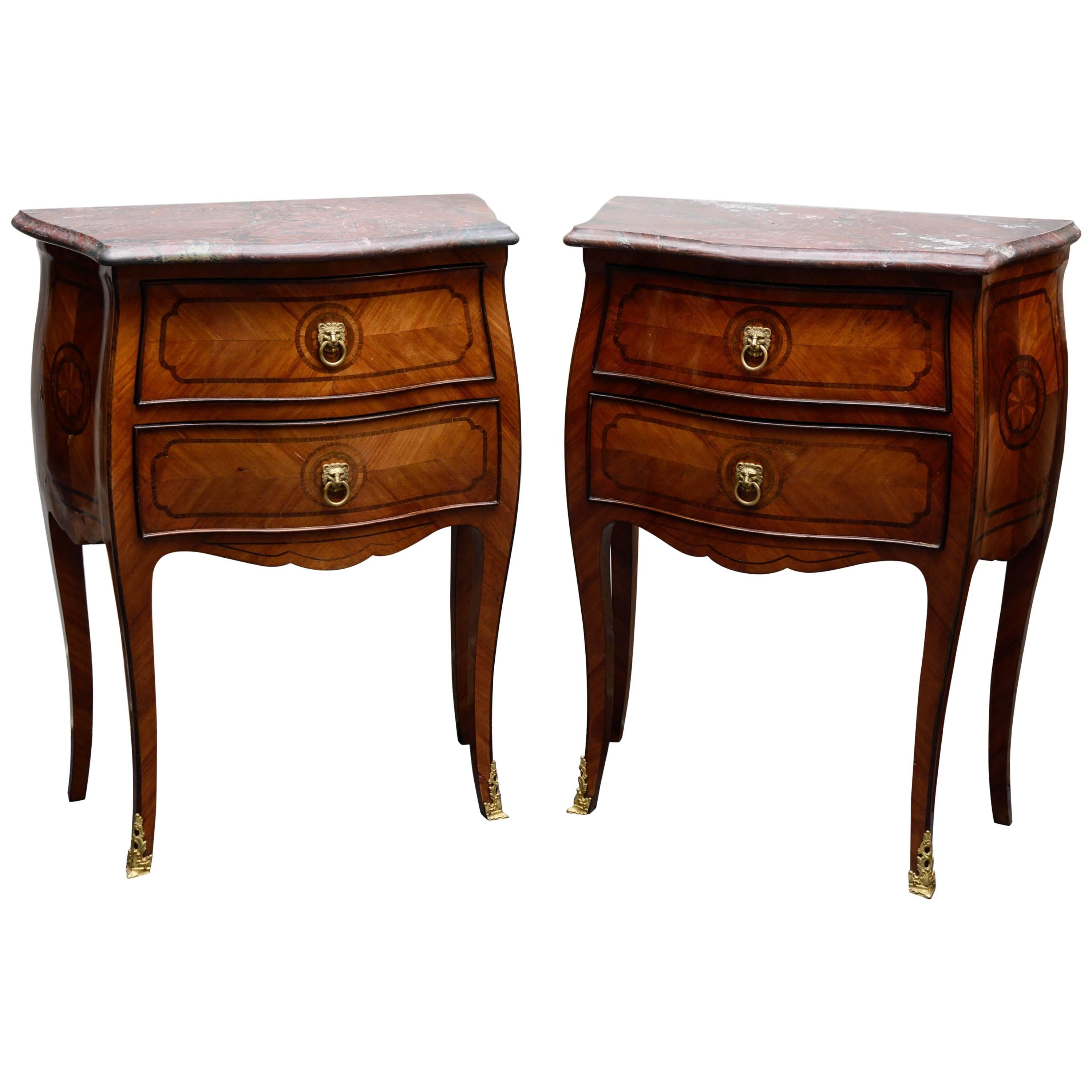 Pair of Side Tables For Sale