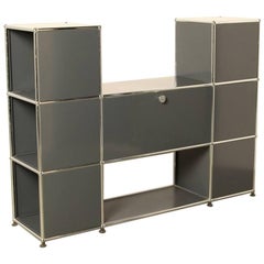 USM Haller System Shelving and Storage Unit