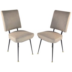  Pair of French Mid-Century Chairs 