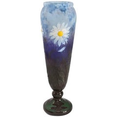 Art Nouveau "Daisy" Vase by Daum