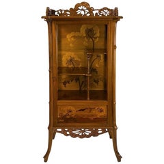 Cabinet Art Nouveau "Aux Ombelles" d'Emile Gallé