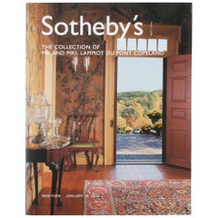 Sotheby's Catalogue The Collection of Mr. and Mrs. Lammot Du Pont Copeland