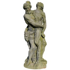 Antique Hercules Wrestling Antaeus