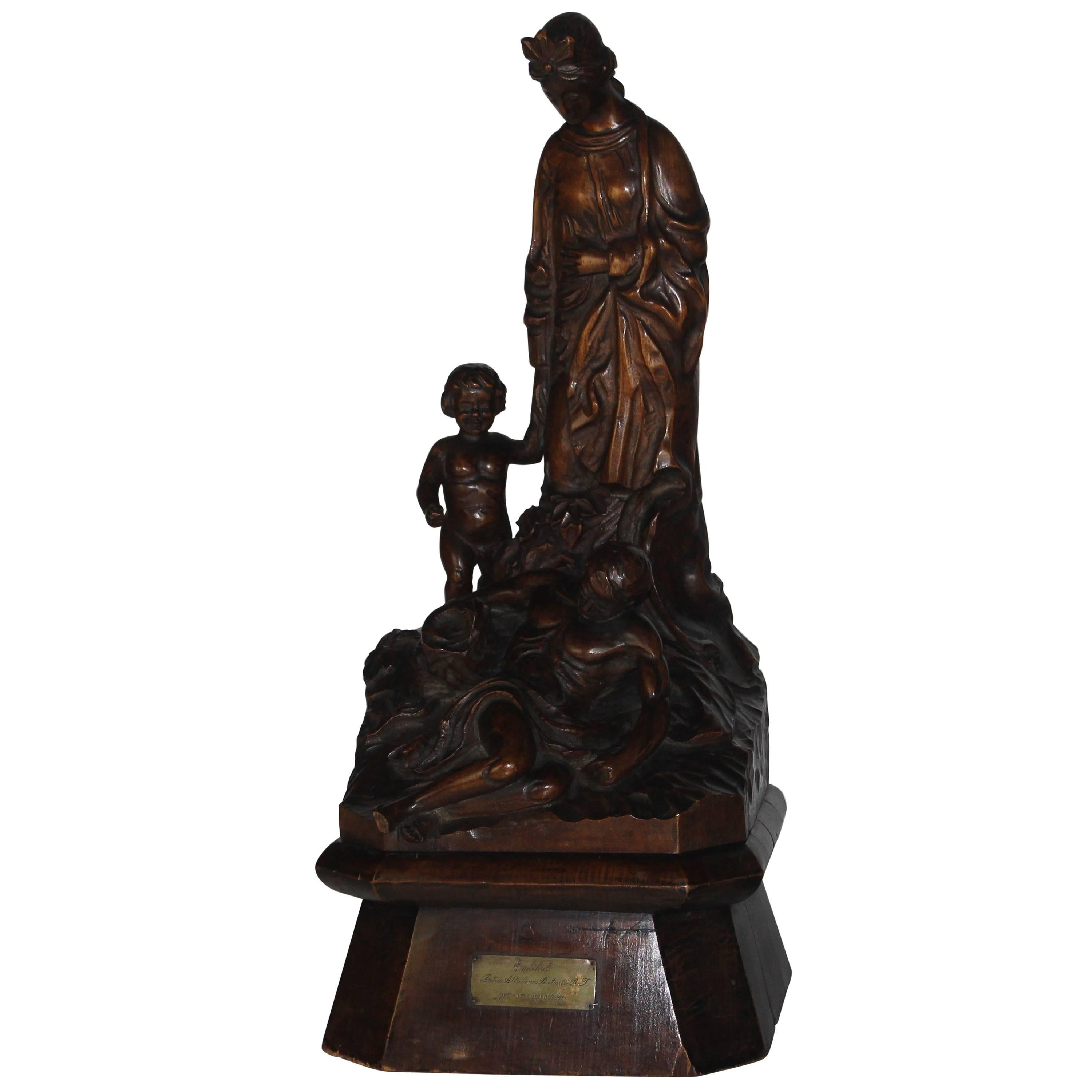 19th Century Italian Statue For Sale at 1stDibs