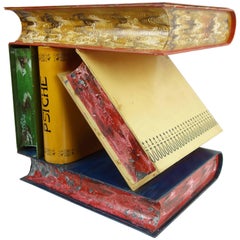 Italian Stacked Book Form Side Table, circa 1950 