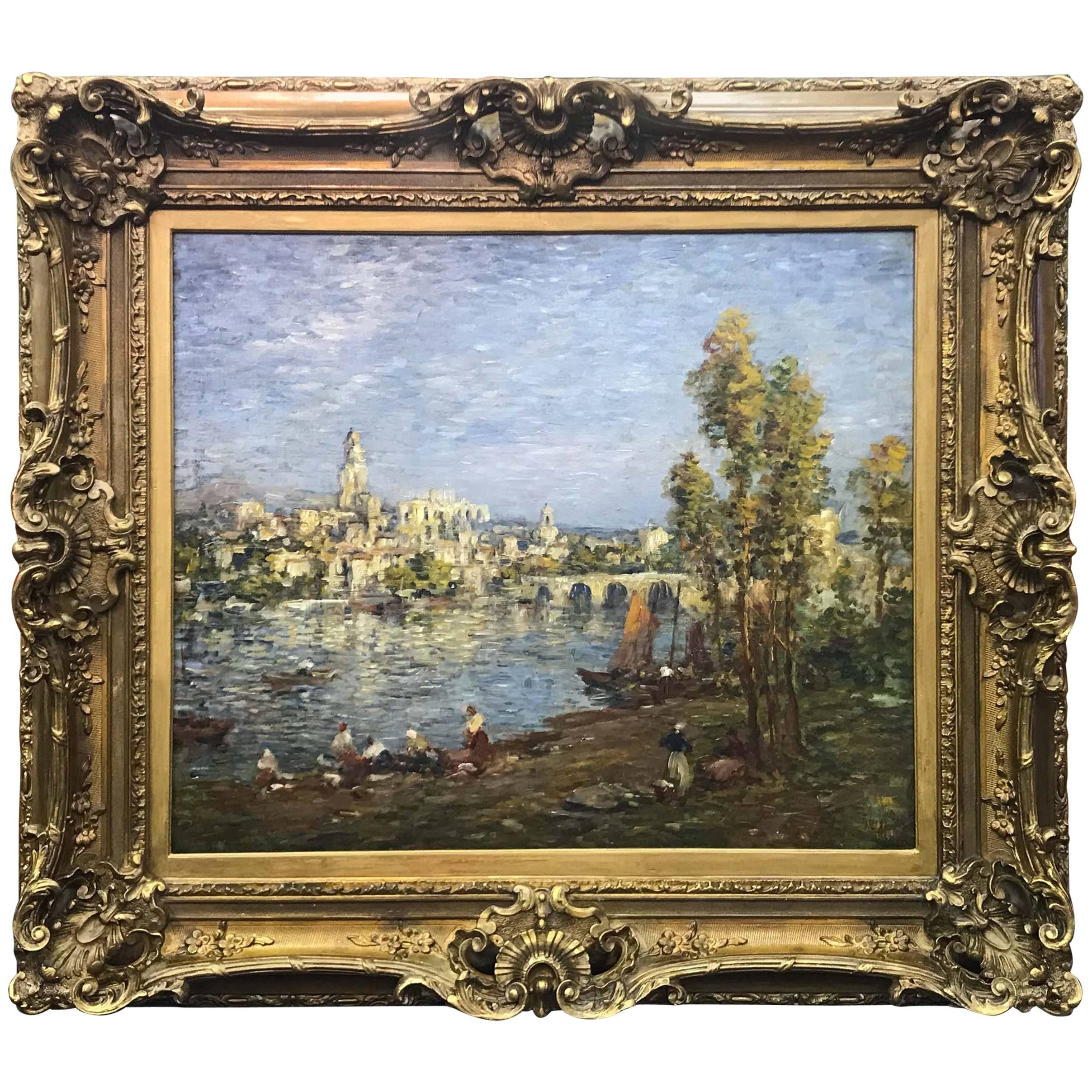 Painting in the Manner of Claude Monet For Sale