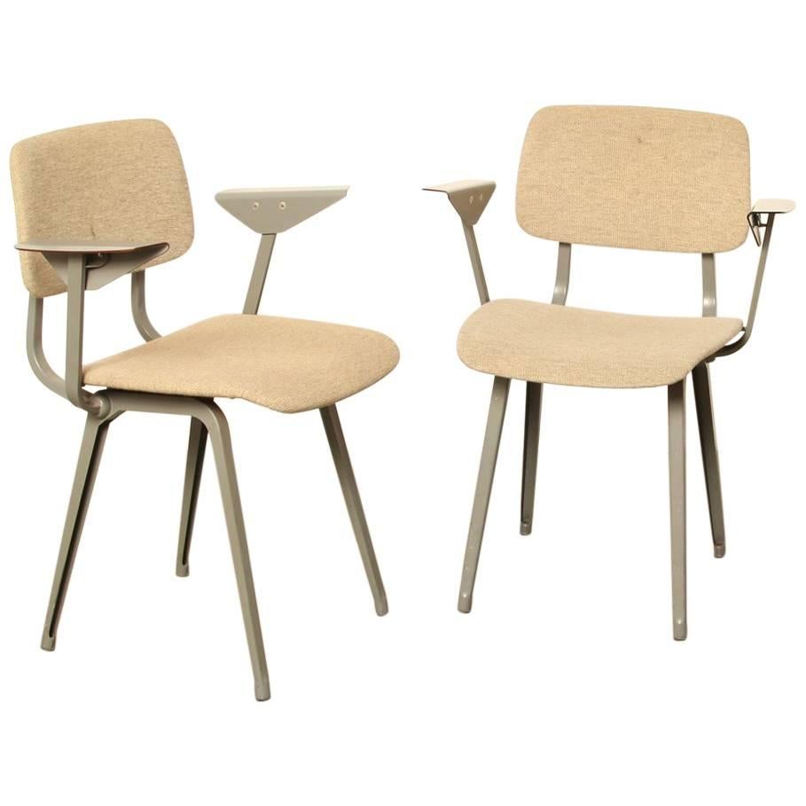 Revolt Chair by Friso Kramer for Ahrend Cirkel Upholstered, Pair
