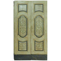 Antique Lacquered Door