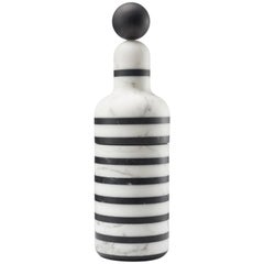 Coolers D, Bottle Cooler in Marble and Brass by Pietro Russo for Editions Milano