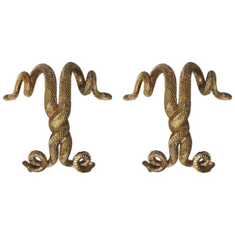 Attributed To Edgar Brandt Art Deco Pair Of French Door Handles For Attributed To Edgar Brandt Art Deco Pair Of French Door Handles For