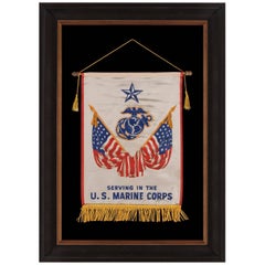 WWII Son-in-service Banner for a United States Marine