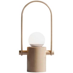 Handcrafted Hanging Lantern Lamp in Brazilian Contemporary Design
